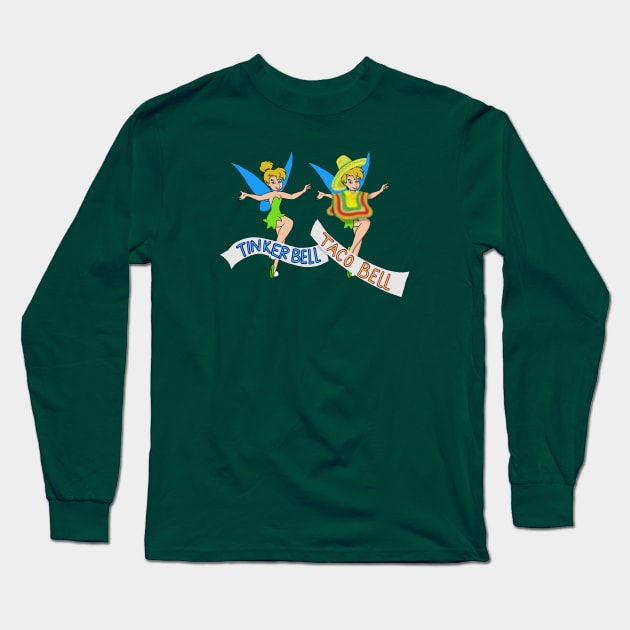 Taco Bell Long Sleeve T-Shirt by wolfmanjaq